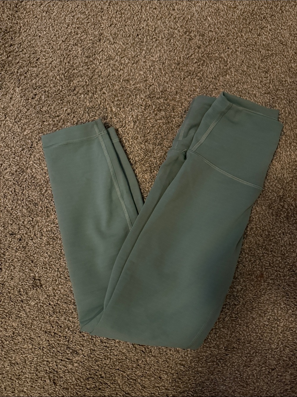 lululemon athletica Sage Green Wonder Train leggings